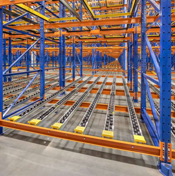Pallet Flow Rack for Hanover warehouses